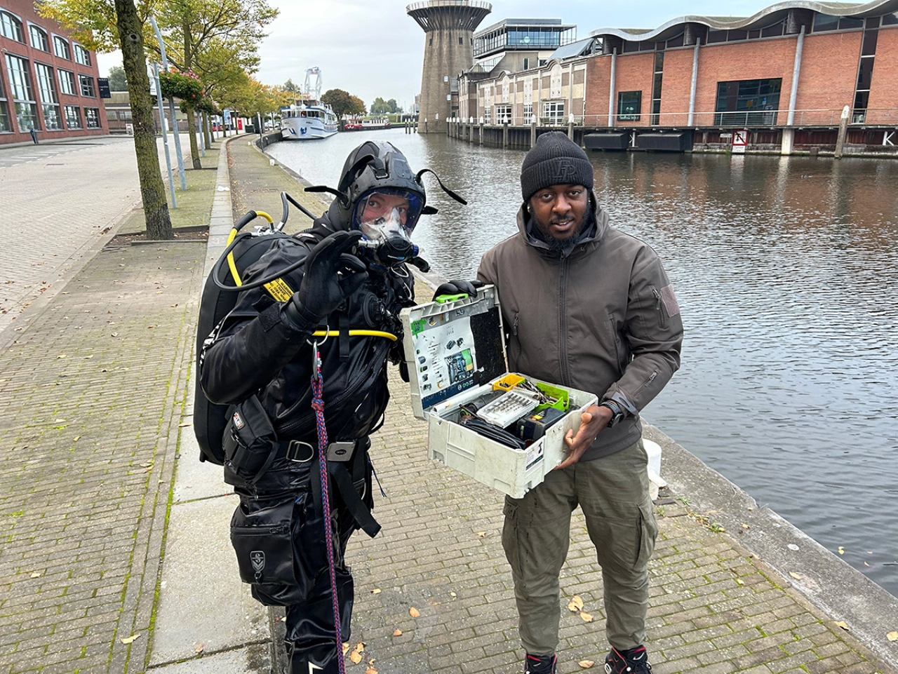 In je gereedschapskist duiken krijgt zo toch andere betekenis